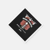 Halloween Napkins Horror Pitmaster Serviette (Ecke)