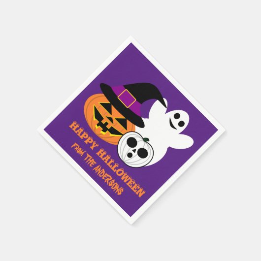Halloween Napkins Serviette (Ecke)