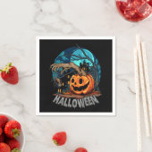 Halloween Napkins Serviette (Beispiel)