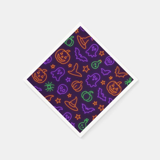 Halloween Napkins Serviette (Ecke)