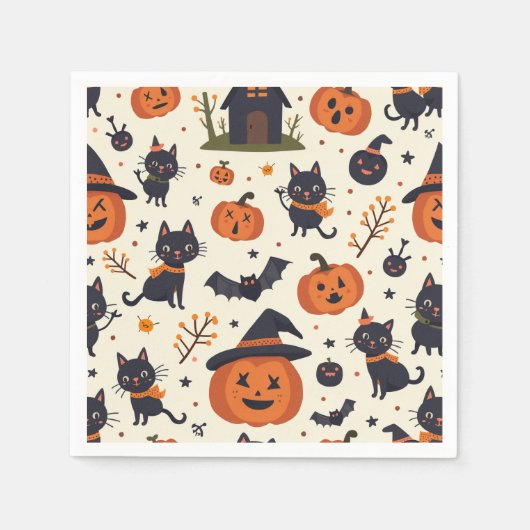 Halloween Napkins Serviette (Vorderseite)
