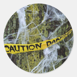 Halloween-Natur Runder Aufkleber