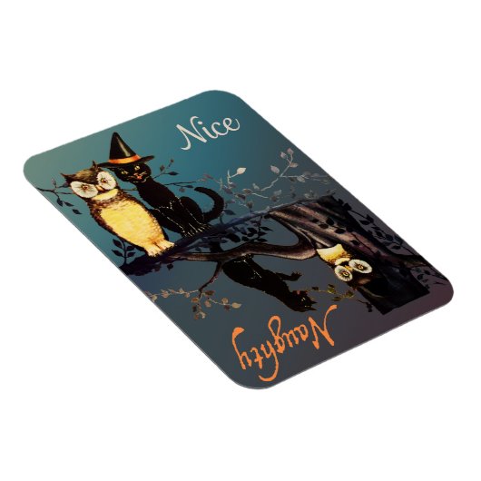 Halloween Naughty oder Nice Magnet | Katzenhaie (Rechte Seite)