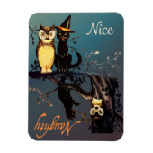 Halloween Naughty oder Nice Magnet | Katzenhaie (Vertikal)