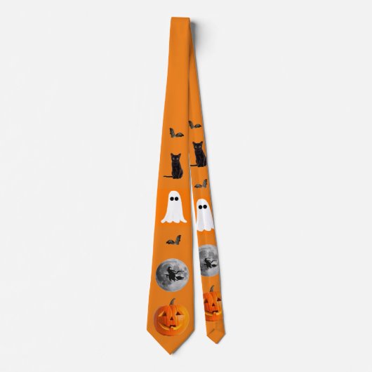 Halloween Neck Tie Krawatte (Vorderseite)