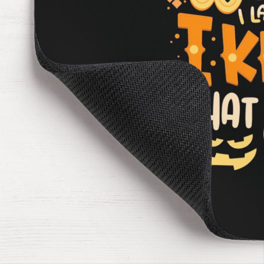 Halloween nennt ihr mich eine Hexe Mousepad (Ecke)