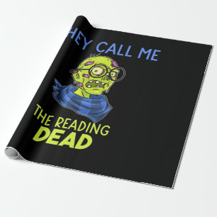 Halloween nennt man mich Reading Geschenkpapier