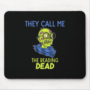 Halloween nennt man mich Reading Mousepad