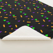 Halloween Neon Confetti Sprinkles Sherpadecke (3/4)