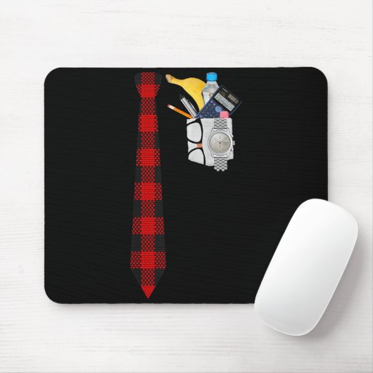 Halloween Nerd Costume T Shirt Funny Geek Xo4u Ori Mousepad (Mit Mouse)