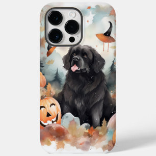 Halloween Neufundland mit Pumpkins Beängstigend Case-Mate iPhone 14 Pro Max Hülle