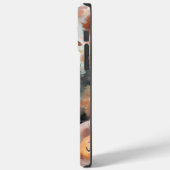 Halloween Neufundland mit Pumpkins Beängstigend Case-Mate iPhone Hülle (Rückseite / Links)