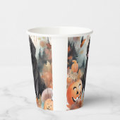 Halloween Neufundland mit Pumpkins Beängstigend Pappbecher (Links)