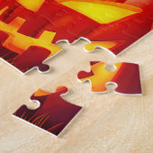 Halloween Neufundland Vampire Pumpkins Beängstigen Puzzle (Seite)