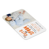 Halloween New Baby Boy zu Niedlich, um Foto zu spr Magnet (Rechte Seite)