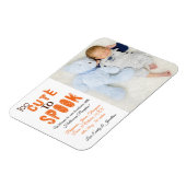 Halloween New Baby Boy zu Niedlich, um Foto zu spr Magnet (Linke Seite)