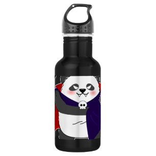 Halloween Niedlich Baby Panda Dracula Vampire Edelstahlflasche