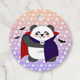 Halloween Niedlich Baby Panda Dracula Vampire Geschenkanhänger