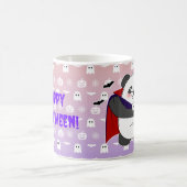 Halloween Niedlich Baby Panda Dracula Vampire Kaffeetasse (Mittel)