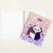 Halloween Niedlich Baby Panda Dracula Vampire Planer (Anzeige)