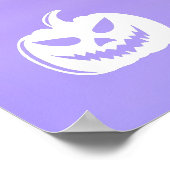 Halloween Niedlich Baby Panda Dracula Vampire Poster (Ecke)