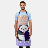 Halloween Niedlich Baby Panda Dracula Vampire Schürze (Getragen)