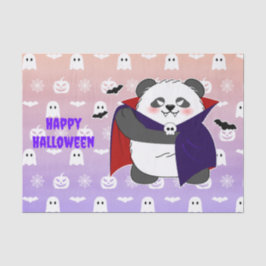 Halloween Niedlich Baby Panda Dracula Vampire Seidenpapier