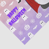 Halloween Niedlich Baby Panda Dracula Vampire Seidenpapier (Ausschnitt)