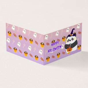 Halloween Niedlich Baby Panda Trick oder Treat