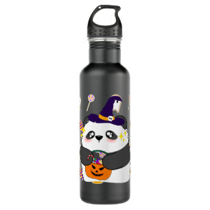 Halloween Niedlich Baby Panda Trick oder Treat Edelstahlflasche