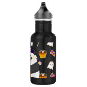 Halloween Niedlich Baby Panda Trick oder Treat Edelstahlflasche (Rechts)