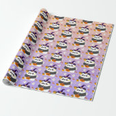 Halloween Niedlich Baby Panda Trick oder Treat Geschenkpapier (Ungerollt)