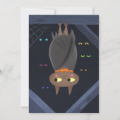 Halloween Niedlich Bat DIY Blank Einladung (Vorderseite)