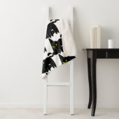 Halloween Niedlich Black Ghost und Hexenhut Sherpadecke (Beispiel)