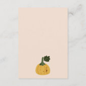 Halloween Niedlich Blush Ghost Boo Display Kinderd Begleitkarte (Rückseite)