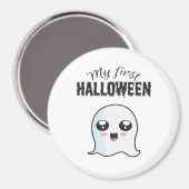 Halloween Niedlich Boo Newborn Baby Girl First Hal Magnet (Vorderseite/Rückseite)
