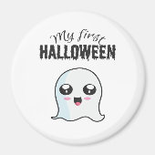 Halloween Niedlich Boo Newborn Baby Girl First Hal Magnet (Vorne)