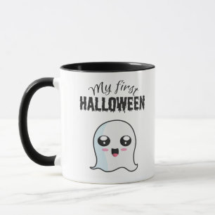 Halloween Niedlich Boo Newborn Baby Girl First Hal Tasse