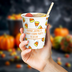 Halloween Niedlich Candy Mais Party Paper Cup Pappbecher