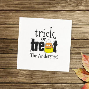 Halloween Niedlich Candy Mais Whimsical Funny Serviette