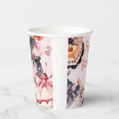 Halloween niedlich Coquette Geburtstagsparty Pappbecher (Rechts)