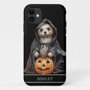 Halloween Niedlich Dog Ghost Personalisiert Case-Mate iPhone Hülle