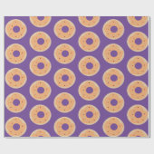 Halloween Niedlich Donuts Sprinkles Mattiert Geschenkpapier (Flach)