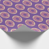 Halloween Niedlich Donuts Sprinkles Mattiert Geschenkpapier (Ecke)