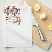 Halloween Niedlich Ducklings Kostüm Geschirrtuch (Viertel Falte)