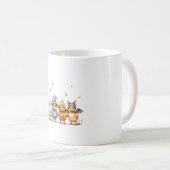Halloween Niedlich Ducklings Kostüm Kaffeetasse (VorderseiteRechts)