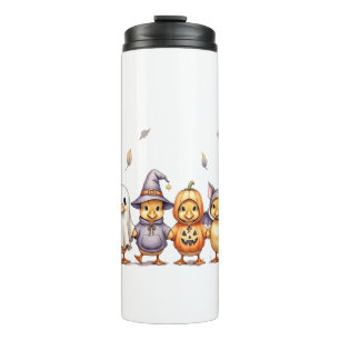 Halloween Niedlich Ducklings Kostüm Thermosbecher