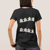 Halloween Niedlich Funny Boo Friends T-Shirt (Rückseite)