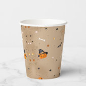 Halloween Niedlich Ghost Baby Dusche Pappbecher (Rückseite)
