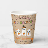 Halloween Niedlich Ghost Baby Dusche Pappbecher (Vorderseite)